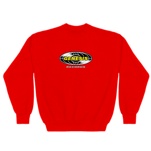 RECORD SWEATER RED