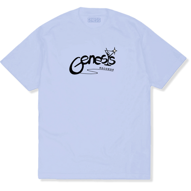RECORDS TEE BLUE