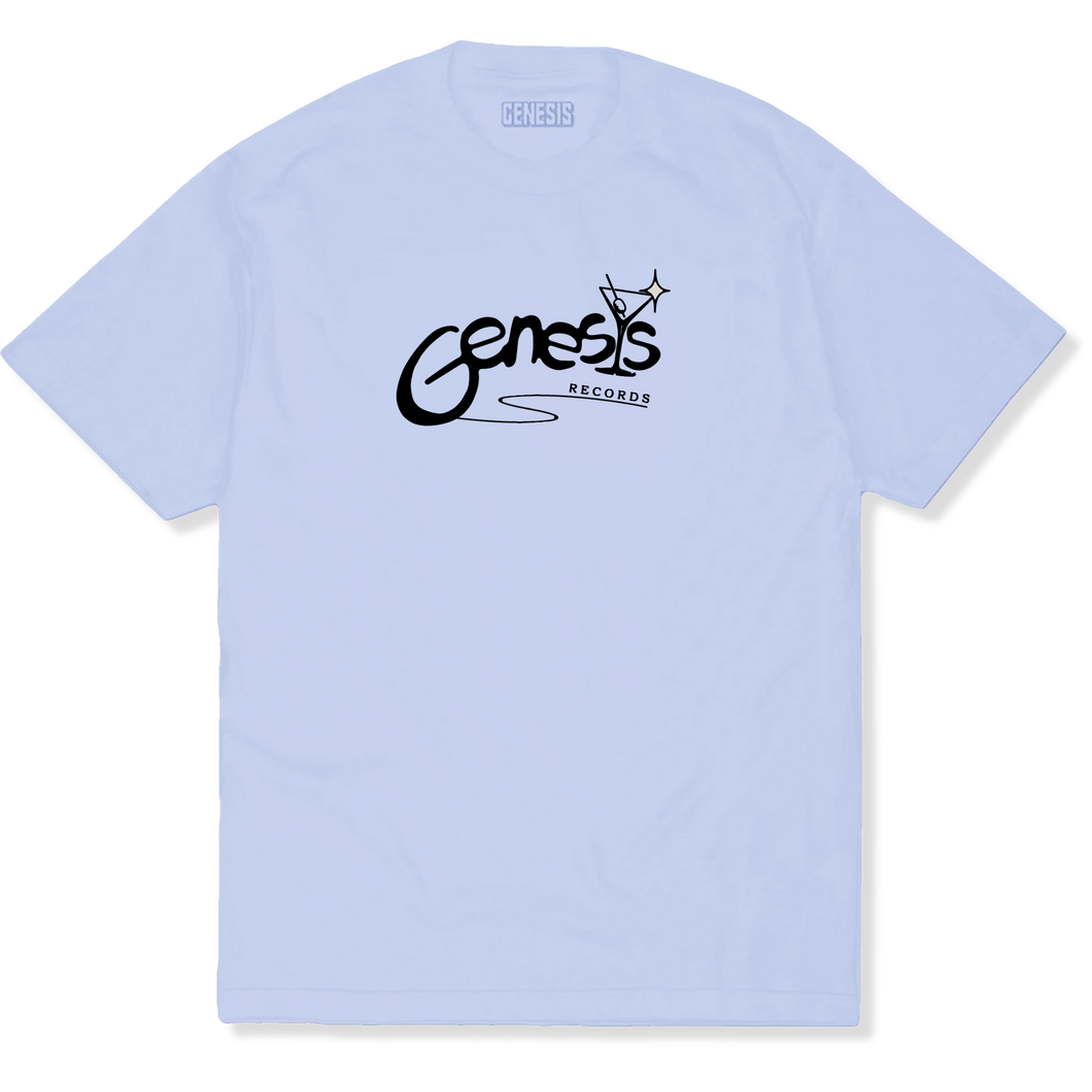 RECORDS TEE BLUE